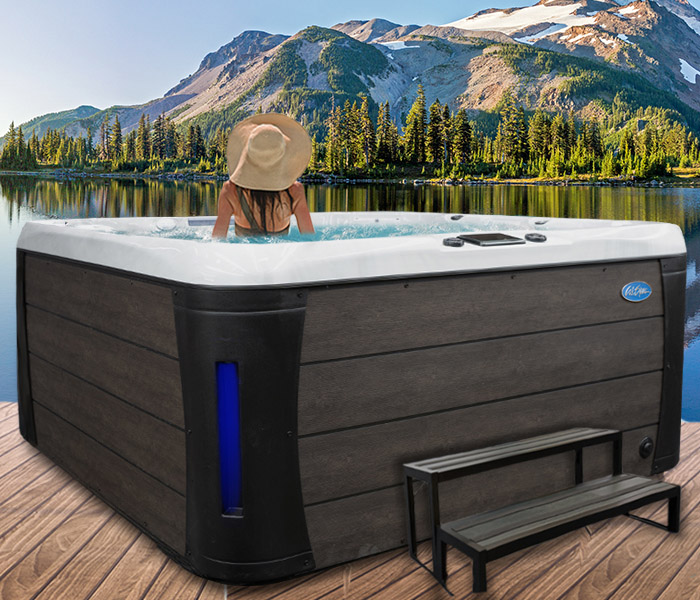 Calspas hot tub being used in a family setting - hot tubs spas for sale Eden Prairie